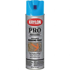 Krylon - 15 fl oz Yellow Marking Paint - Water Base Formula - Exact Tooling