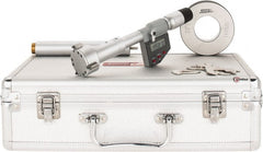 SPI - 1.6" to 2", IP65, Carbide Face Chrome Plated Finish, Electronic Inside Micrometer - 0.00005" Resolution, 0.0002" Accuracy, 97" Gage Depth - Exact Tooling