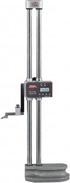 SPI - 24" Electronic Height Gage - 0.001" Resolution, Accurate to 0.0015", Digital Display - Exact Tooling