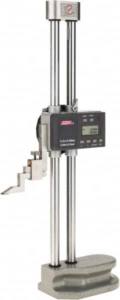 SPI - 12" Electronic Height Gage - 0.001" Resolution, Accurate to 0.001", Digital Display - Exact Tooling