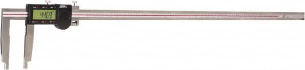 SPI - 0 to 1,000mm Range, 0.01mm Resolution, Electronic Caliper - Stainless Steel with 125mm Stainless Steel Jaws, 0.004" Accuracy, Micro USB Output - Exact Tooling