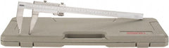 SPI - 0 to 300mm Stainless Steel Vernier Caliper - 0.02mm Graduation, 75mm Jaw Depth, 0.04mm Accuracy, Includes NIST Traceability Certificate - Exact Tooling