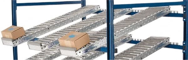 Proline - 60 Wide x 48" Deep x 63" High, Metal Shelf - Adjustable Height Legs, Dark Blue - Exact Tooling