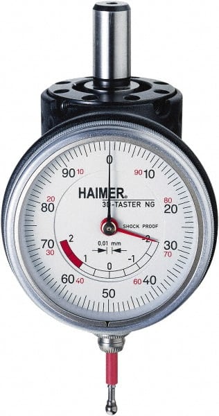 HAIMER - Positioning Indicators Type: Dial Positioning Indicator Point Diameter (mm): 4.00 - Exact Tooling