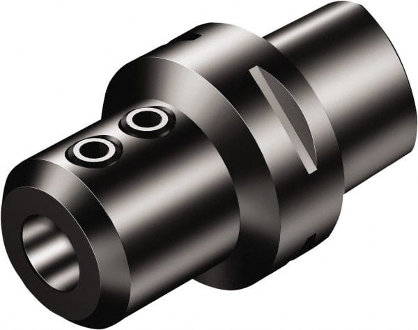 Sandvik Coromant - 3/4;C8 System Size, Modular Tool Holding System Adapter - 75mm Projection, 35.8mm Body Diam, 4.8425" OAL - Exact Tooling