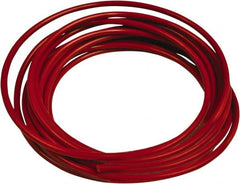 Acorn Engineering - 0.065" ID x 1/8" OD, 0.03" Wall Thickness, 10' Long, Polyethylene Tube - Red - Exact Tooling