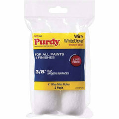 Purdy - 3/8" Nap, 4" Wide Paint Roller Cover - Smooth to Semi-Smooth Texture, Dralon - Exact Tooling