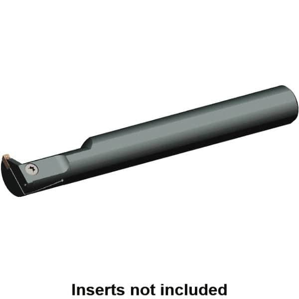 Kennametal - 1-1/2" Min Bore Diam, 250mm OAL, 1-1/4" Shank Diam, A-EVE Indexable Boring Bar - 63.4mm Max Bore Depth, EG0300M03P02 Insert, Clamp Holding Method - Exact Tooling