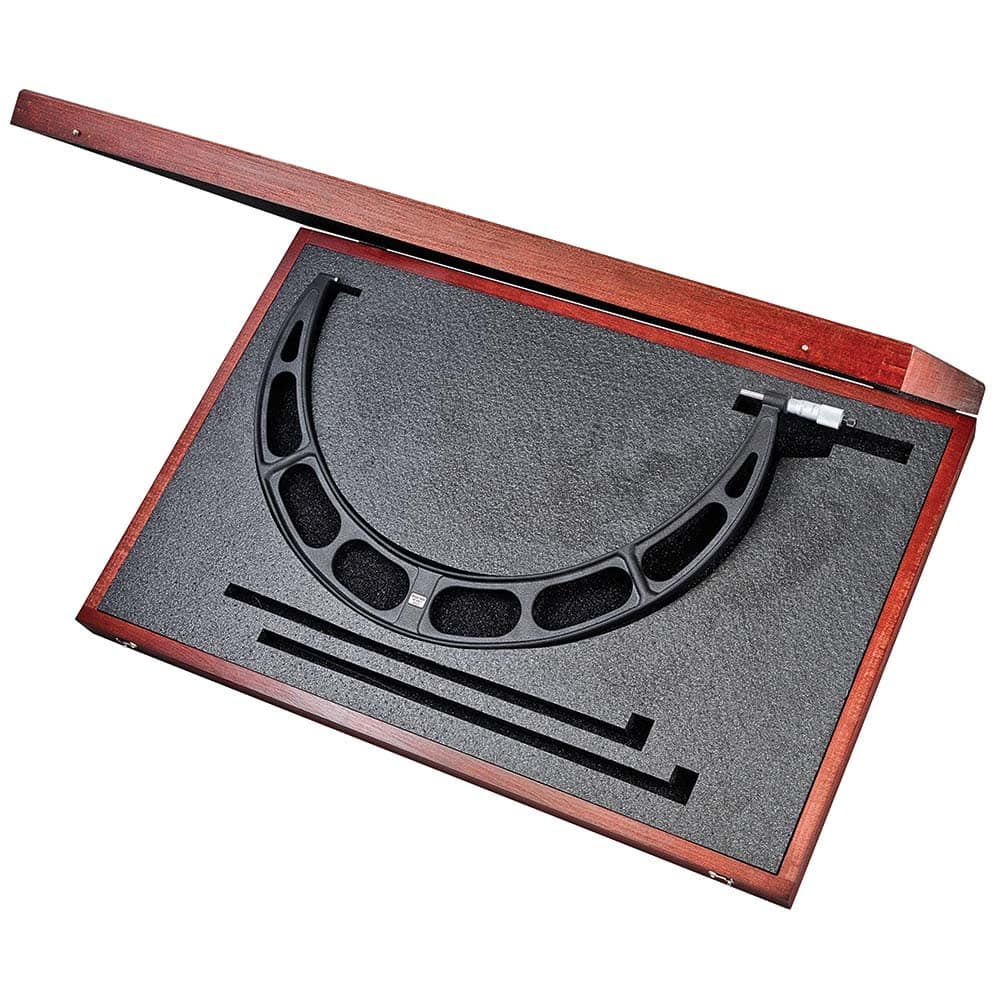 Starrett - Mechanical Outside Micrometers; Minimum Measurement (Inch): 20 ; Minimum Measurement (Decimal Inch): 20 ; Maximum Measurement (Decimal Inch): 21.0000 ; Graduation (Decimal Inch): 0.001 ; Features: Starrett Satin Chrome Finish - No Glare - Exact Tooling