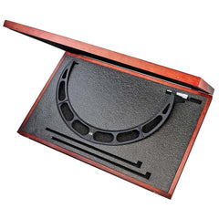 Starrett - Mechanical Outside Micrometers; Minimum Measurement (Inch): 23 ; Minimum Measurement (Decimal Inch): 23 ; Maximum Measurement (Decimal Inch): 24 ; Graduation (Decimal Inch): 0.001 ; Features: Starrett Satin Chrome Finish - No Glare - Exact Tooling