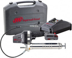Ingersoll-Rand - 6,250 Max psi, Flexible Battery-Operated Grease Gun - 14 oz (Cartridge) Capacity, Includes Battery & Battery Charger - Exact Tooling