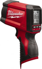 Milwaukee Tool - -18 to 550°C (-22 to 1022°F) Laser - 12:1 Distance to Spot Ratio - Exact Tooling