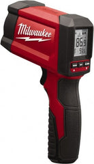 Milwaukee Tool - -18 to 550°C (-22 to 1022°F) Laser - 12:1 Distance to Spot Ratio - Exact Tooling