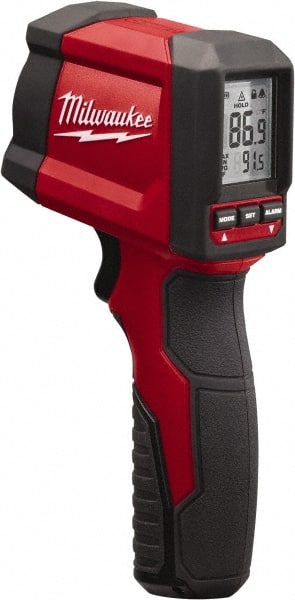 Milwaukee Tool - -18 to 400°C (-22 to 752°F) Laser - 10:1 Distance to Spot Ratio - Exact Tooling