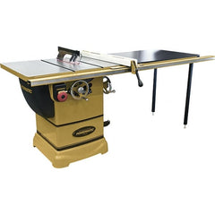 Jet - 10" Blade Diam, 5/8" Arbor Diam, 1 Phase Table Saw - 115/230 Volt, 3-1/8" Cutting Depth - Exact Tooling