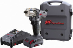 Ingersoll-Rand - 1/2" Drive 20 Volt Pistol Grip Cordless Impact Wrench & Ratchet - 1,700 RPM, 2,800 BPM, 160 Ft/Lb Torque, 1 Lithium-Ion Battery Included - Exact Tooling