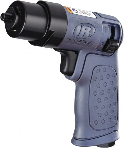 Ingersoll-Rand - 3" Pad Diam, 6,400 RPM, 0.3 hp, Handheld Pneumatic Polisher - 19.8 CFM, 5/16-24" Spindle Thread, 1/4" Inlet - Exact Tooling