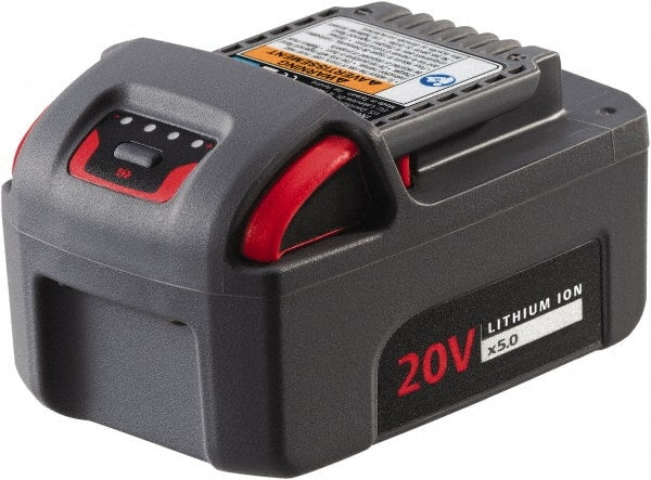 Ingersoll-Rand - 20 Volt Lithium-Ion Power Tool Battery - 5 Ahr Capacity, 170 min Charge Time, Series IQV - Exact Tooling
