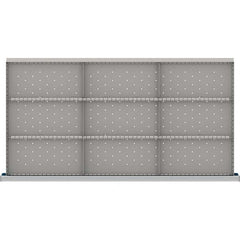 LISTA - 9-Compartment Drawer Divider Layout for 3.15" High Drawers - Exact Tooling