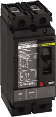 Square D - 80 Amp, 250 VDC, 600 VAC, 2 Pole, Panel Mount Molded Case Circuit Breaker - Thermal Magnetic Trip, Multiple Breaking Capacity Ratings, 14-3/0 AWG - Exact Tooling
