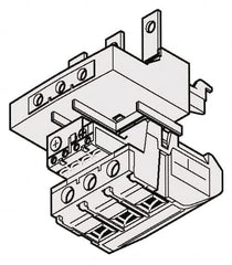 Schneider Electric - 110 to 140 Amp, 690 VAC, Thermal IEC Overload Relay - Trip Class 10A, For Use with LC1D150 - Exact Tooling