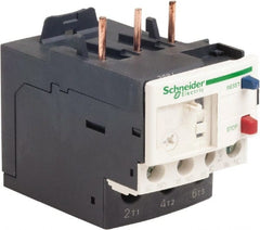 Schneider Electric - 3 Pole, NEMA Size 0-1, 9 to 13 Amp, 690 VAC, Thermal NEMA Overload Relay - Trip Class 20, For Use with LC1D12, LC1D18, LC1D25, LC1D32 and LC1D38 - Exact Tooling