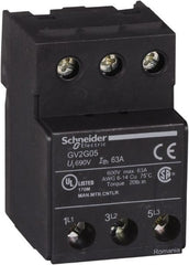 Schneider Electric - 63 Amp Circuit Breaker Terminal Block - Use with Linergy, TeSys D, TeSys GV2, TeSys K, TeSys U - Exact Tooling