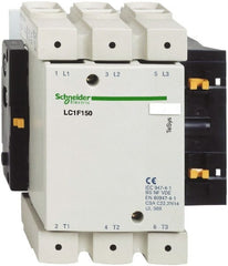 Schneider Electric - 3 Pole, 120 Coil VAC, 250 Amp at 440 VAC, Nonreversible IEC Contactor - Bureau Veritas, CCC, CSA, DNV, EN/IEC 60947-1, EN/IEC 60947-4-1, GL, JEM 1038, LROS, RINA, RMRoS, RoHS Compliant, UL Listed - Exact Tooling