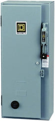 Square D - 3 Pole, 600 VAC, 27 Continuous Amp, 5 hp, Enclosed NEMA Combination Starter - NEMA 1, RoHS Compliant, 30 Amp Short Circuit Protection - Exact Tooling