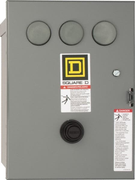 Square D - Contactor Enclosure - For Use with SMO Lighting Starter - Exact Tooling