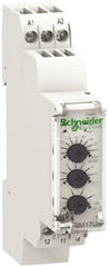 Schneider Electric - 110-240 VAC/DC Control Relay - DIN Rail Mount - Exact Tooling