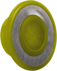 Schneider Electric - Extended Mushroom Head Pushbutton Switch Cap - Yellow, Illuminated - Exact Tooling