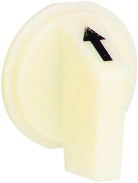 Schneider Electric - 30mm, White, Selector Switch Operating Knob - For Use with Selector Switch - Exact Tooling
