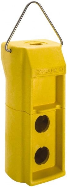 Square D - 2 Hole, 30mm Hole Diameter, Pushbutton Switch Enclosure - Exact Tooling