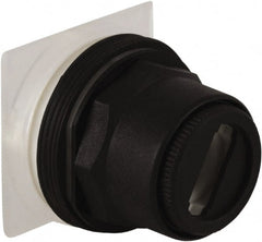 Schneider Electric - 30mm Mount Hole, 2 Position, Knob and Pushbutton Operated, Selector Switch Only - Maintained (MA), without Contact Blocks, Anticorrosive, Weatherproof, Dust and Oil Resistant - Exact Tooling