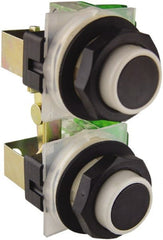 Schneider Electric - 30mm Mount Hole, Extended Straight, Pushbutton Switch - Momentary (MO) - Exact Tooling