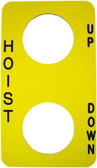 Square D - Legend Plate - Raise-Lower - Exact Tooling