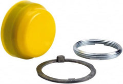 Schneider Electric - Pushbutton Switch Boot - Yellow, Round Button, Nonilluminated - Exact Tooling