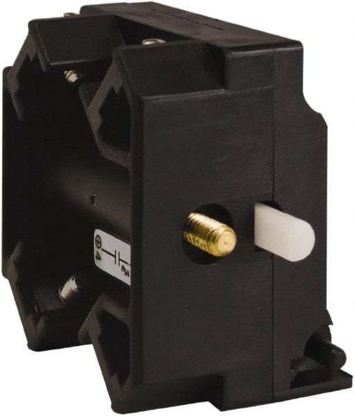 Schneider Electric - 2NO, 3 Amp, Electrical Switch Contact Block - 115 VDC and 240 VAC, Screw Terminal - Exact Tooling