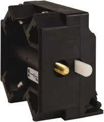 Schneider Electric - 2NO, 3 Amp, Electrical Switch Contact Block - 115 VDC and 240 VAC, Screw Terminal - Exact Tooling