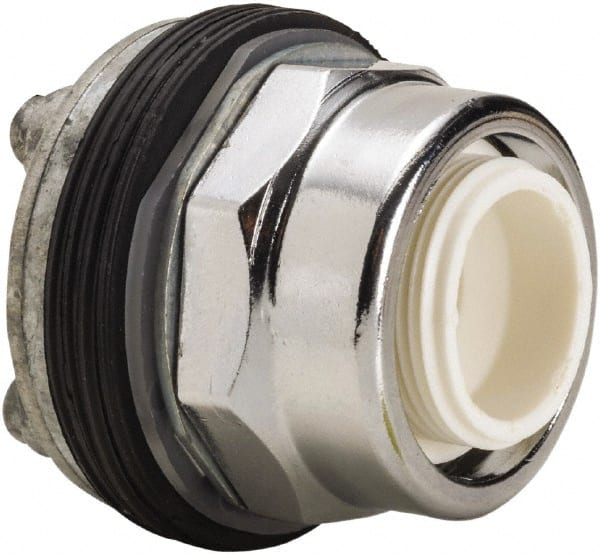 Schneider Electric - 30mm Mount Hole, Extended Straight, Pushbutton Switch Only - Round, Momentary (MO), Weatherproof, Dust and Oil Resistant - Exact Tooling