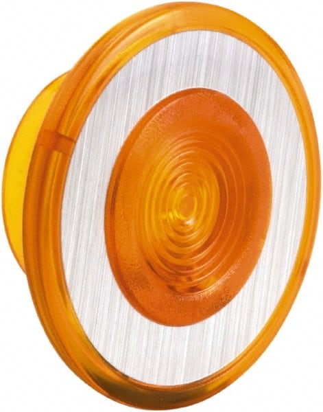 Schneider Electric - Pushbutton Switch Push-Pull Knob - Amber, Round Button, Nonilluminated - Exact Tooling