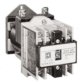 Square D - 4NO, 600 VAC Control Relay - Panel Mount - Exact Tooling