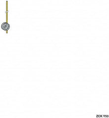Telemecanique Sensors - 3-1/2 Inch Long, Limit Switch Rod Lever - For Use with ZCKE05 - Exact Tooling
