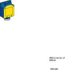 Telemecanique Sensors - 3.7 Inch Long, Metal Body, Limit Switch Body - For Use with ZCKD02, ZCKD029, ZCKD05, ZCKD06, ZCKD08, ZCKD10, ZCKD109, ZCKD15, ZCKD16, ZCKD17, ZCKD21, ZCKD219, ZCKD23, ZCKD239, ZCKD41, ZCKD59, ZCKD81, ZCKD91 - Exact Tooling
