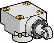 Telemecanique Sensors - 3.7 Inch Long, Limit Switch Head - Steel Roller, For Use with ZCK Limit Switches - Exact Tooling