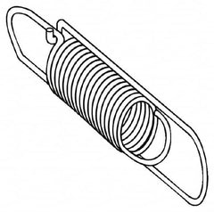 Telemecanique Sensors - 7.2 Inch Long, Limit Switch End Spring - For Use with XY2CH - Exact Tooling