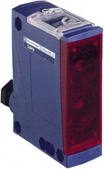 Telemecanique Sensors - Screw Clamp Terminal Connector, 40m Nominal Distance, Shock and Vibration Resistant, Multimode Photoelectric Sensor - 24 to 240 VAC/VDC, 20 Hz, PBT, 77mm Long x 31mm Wide x 92mm High - Exact Tooling