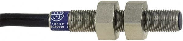 Telemecanique Sensors - NPN, 1mm Detection, Cylinder, Inductive Proximity Sensor - 3 Wires, IP67, 5 to 24 VDC, M5x0.5 Thread, 29mm Long - Exact Tooling