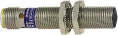 Telemecanique Sensors - NPN, PNP, NC, 2mm Detection, Cylinder, Inductive Proximity Sensor - 2 Wires, IP67, IP69, 12 to 48 VDC, M12x1 Thread, 62mm Long - Exact Tooling